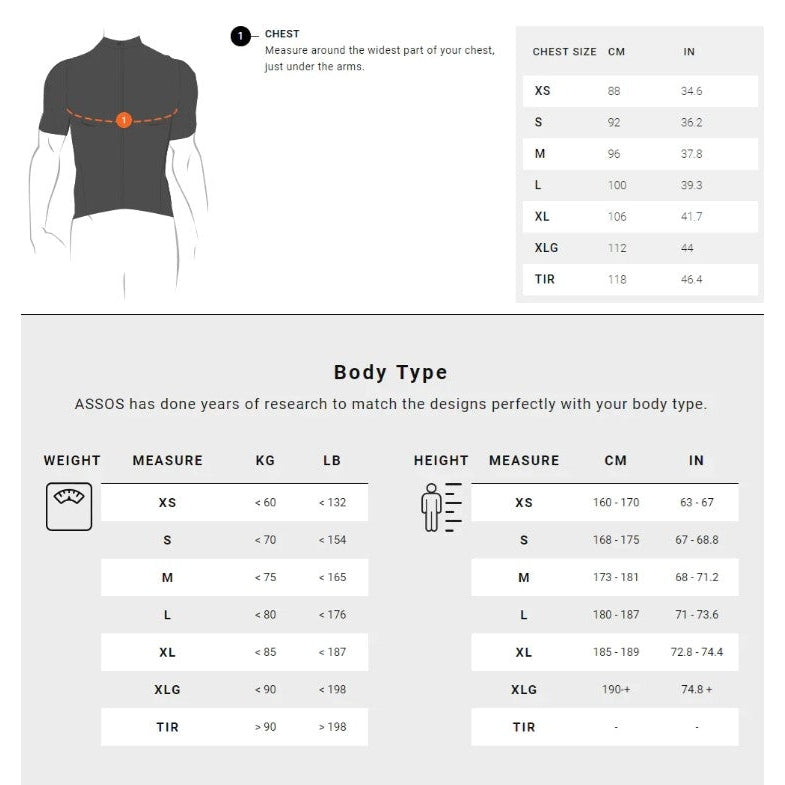 Assos Mille GT Spring/Fall Jersey Flere varianter