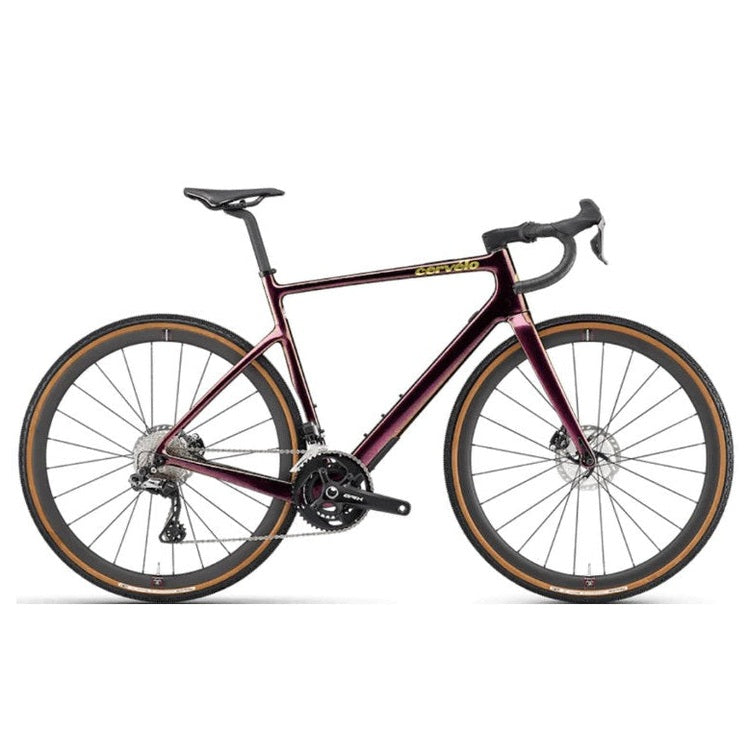 Cervélo Aspero-5 GRX RX815 Di2 Purple Chameleon/Gold