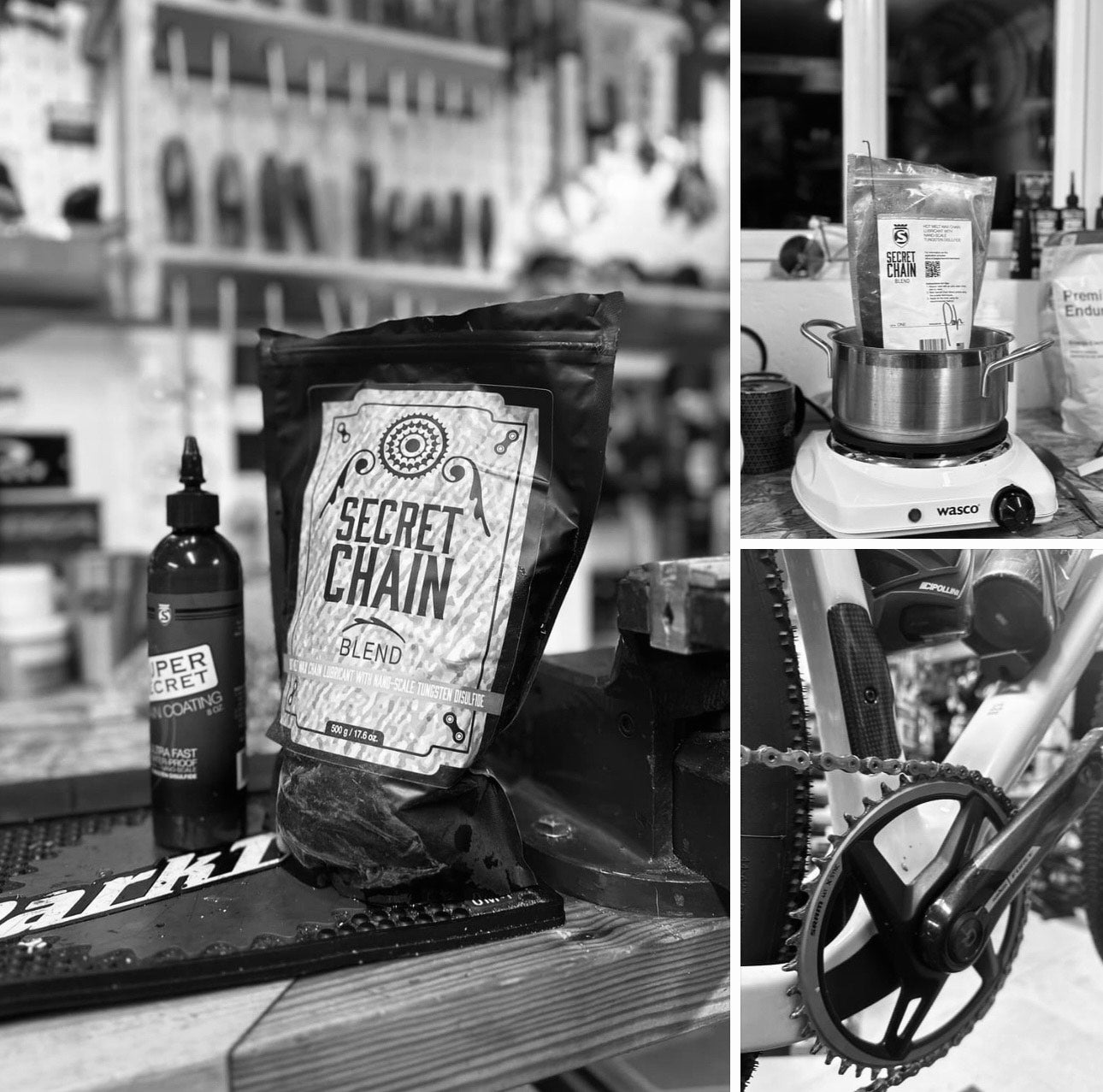 HOT MELT WAX Behandling af kæde med Secret Chain Wax fra Silca