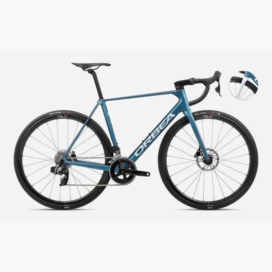 Orbea Orca M31eTEAM 2025 57cm Slate Blue-Halo Silver
