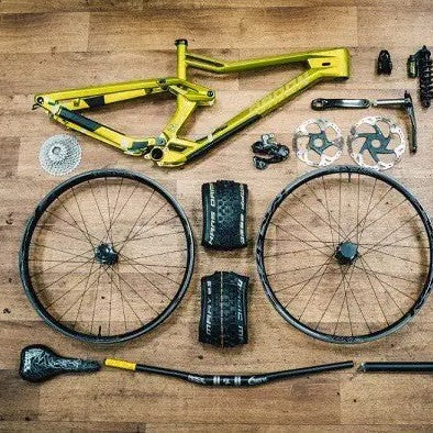 Montering af nye dele pr.cykel købt hos Bikevænget