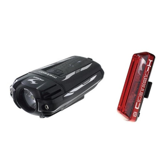 MOON Meteor & Comet-X Black lygtesæt