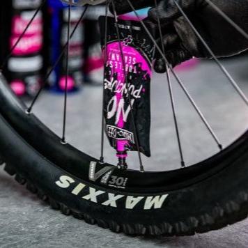 Opsætning til Tubeless inkl.ventiler og Tubeless væske