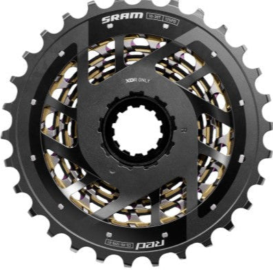 SRAM RED E1 Kassette XG-1290 12 Speed Rainbow Flere Varianter