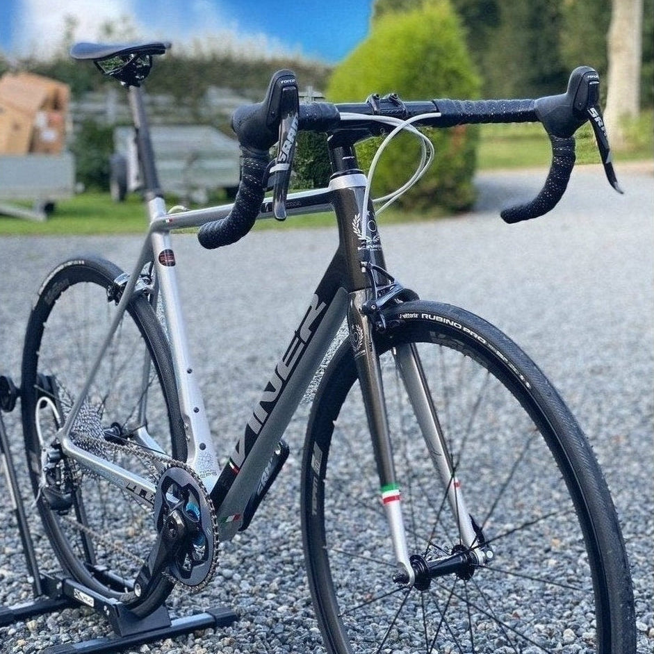 Viner Maxima 4.0 70 års jubilræumsmodel str 55 Sølv m/sort CUSTOM