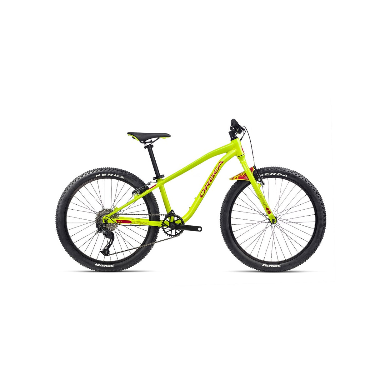 Orbea MX24 TEAM Lemongul/Rød