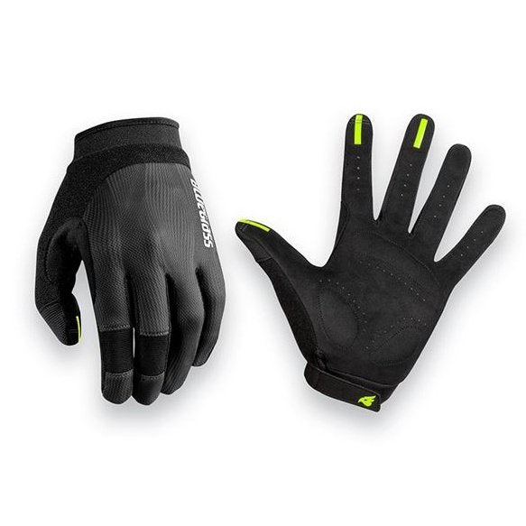 BLUEGRASS React Black Handsker