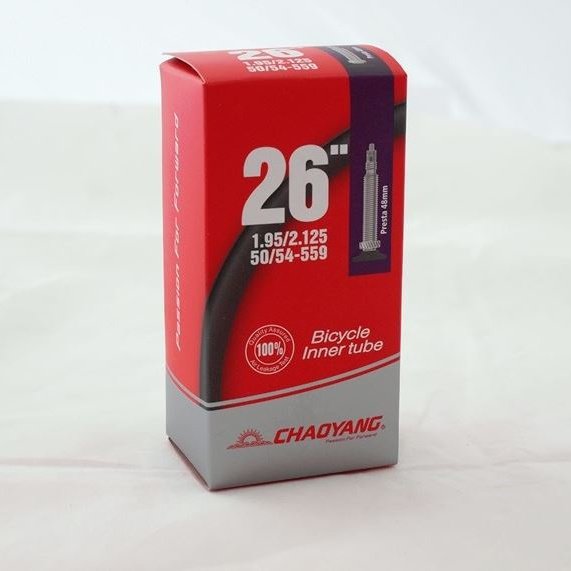Chaoyang slange 26 x1,95/2.125 Presta 48 mm ventil