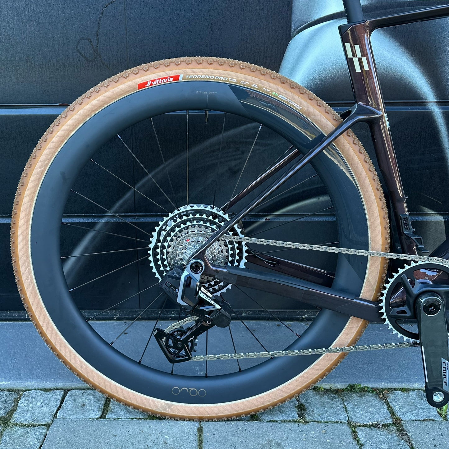 Orbea Terra Race M21eLTD 2026 Burning Ashes Carbon View/Titanium Gold
