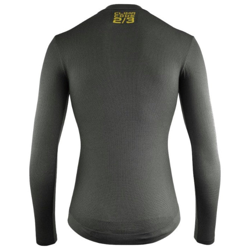 Assos Spring Fall LS Skin Layer MY26 P1 Anthracite Grey