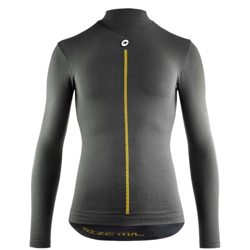 Assos Spring Fall LS Skin Layer MY26 P1 Anthracite Grey