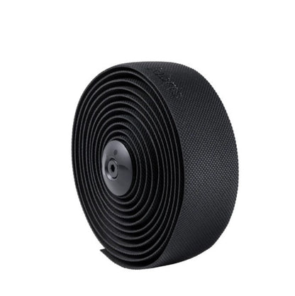 Fabric Super Grippy Isolating Knurl Styrbånd Sort