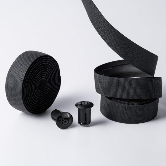 Fabric Super Grippy Isolating Knurl Styrbånd Sort