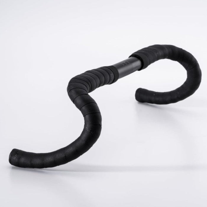 Fabric Super Grippy Isolating Knurl Styrbånd Sort