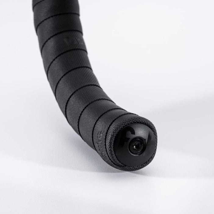 Fabric Super Grippy Isolating Knurl Styrbånd Sort