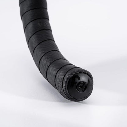 Fabric Super Grippy Isolating Knurl Styrbånd Sort