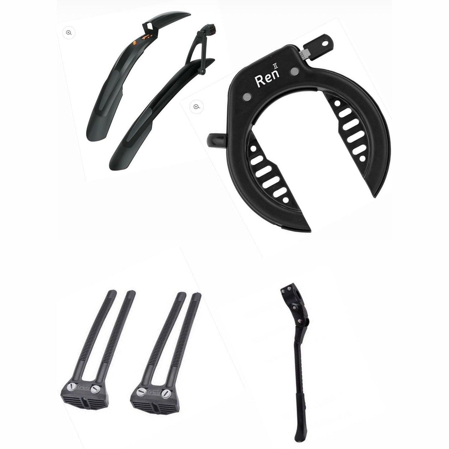 Orbea Alma/Onna Monteringspakke - Skærme, Lås & Støttefod 27,5"-29"