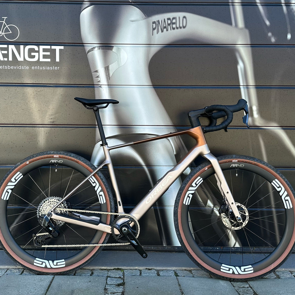 Orbea Terra M31eTEAM 1X 2027 X ENVE AR40 Nickel/Met Cinnamon Large