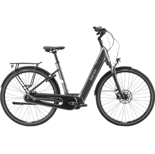 BESV CT 2.5 Lav Indstigning El-Cykel Antracite Grå
