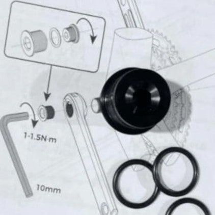 Magene Pre-Load bolt kit PES-P515 Watt kranksæt