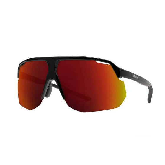 Smith Motive Black W/Chromapop Red Mirror Lens