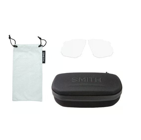 Smith Motive Black W/Chromapop Red Mirror Lens