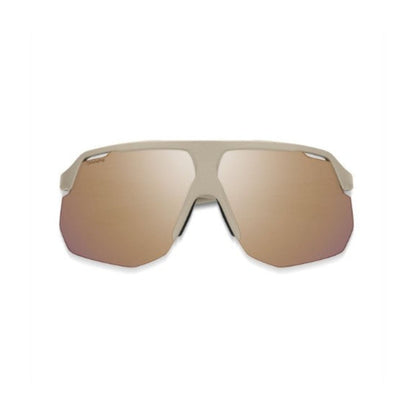 Smith Motive Matte Grey Brown W/ChromaPop Rose Gold Mirror Lens