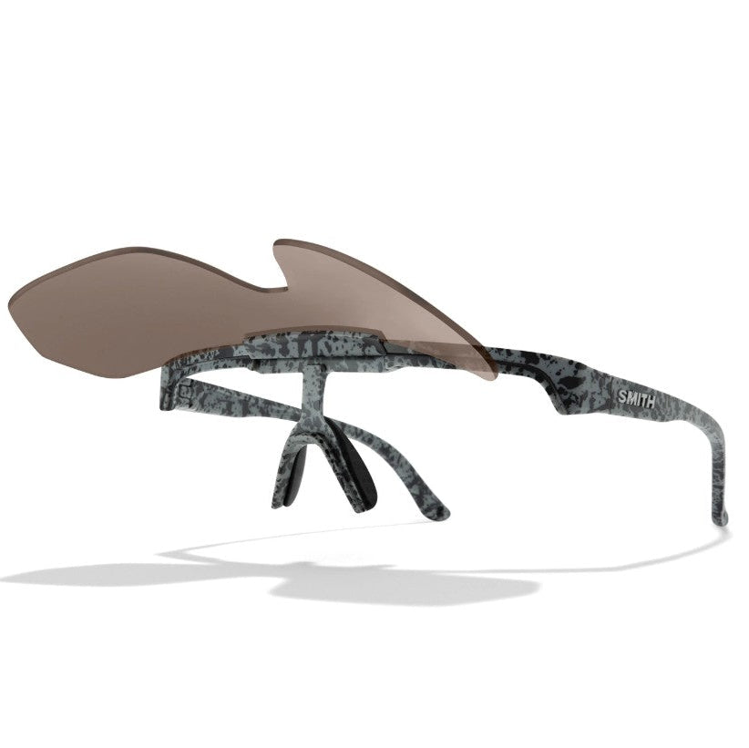 Smith XC Matte Grey W/ChromaPop Polarized Bronze Mirror Lens