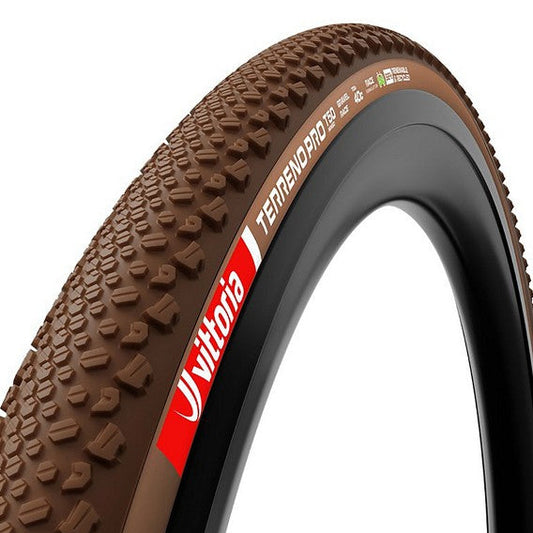 Vittoria Dæk Gravel Terreno Pro T50 Eco Natural TLR Flere Varianter