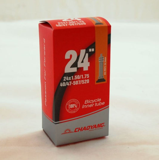 Chaoyang Slange 24"x1.50/1.75 Dunlop Ventil 40mm