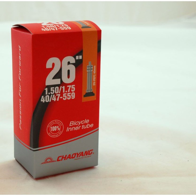 Chaoyang Slange 26"x1.50/1.75 Dunlop Ventil 40mm